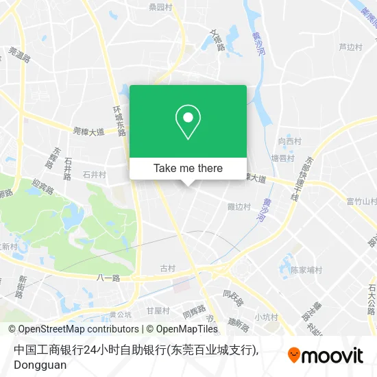 中国工商银行24小时自助银行(东莞百业城支行) map