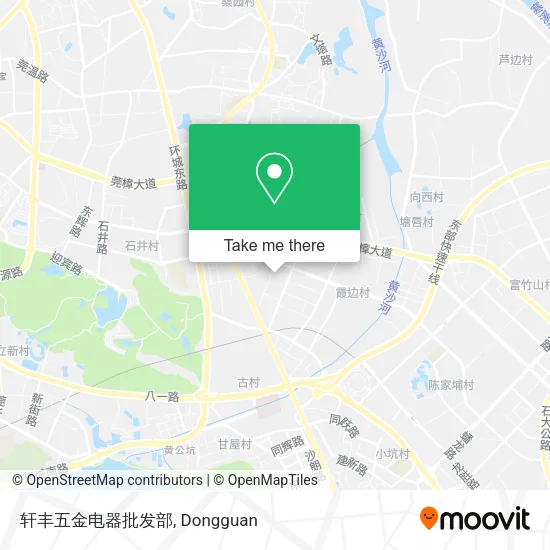 轩丰五金电器批发部 map