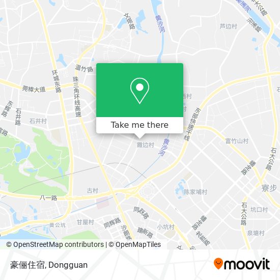 豪俪住宿 map