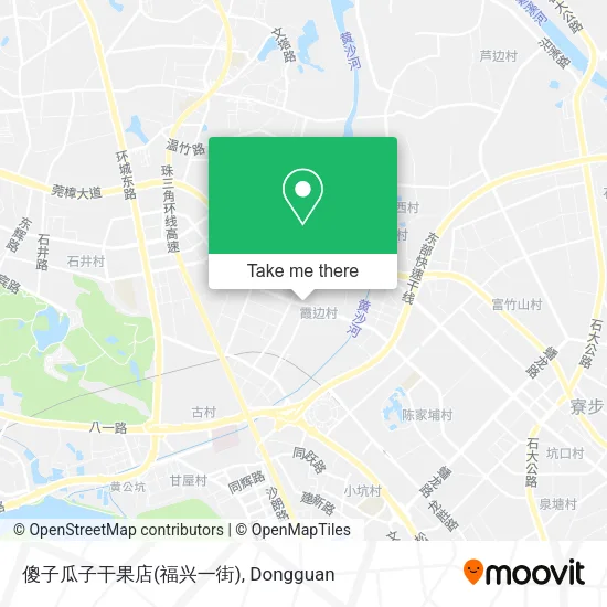 傻子瓜子干果店(福兴一街) map