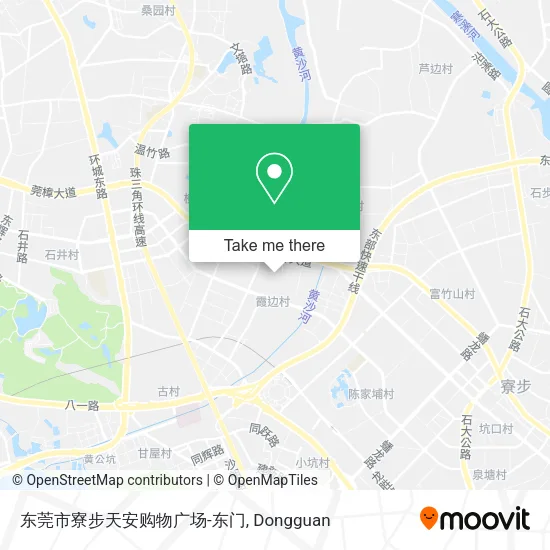 东莞市寮步天安购物广场-东门 map