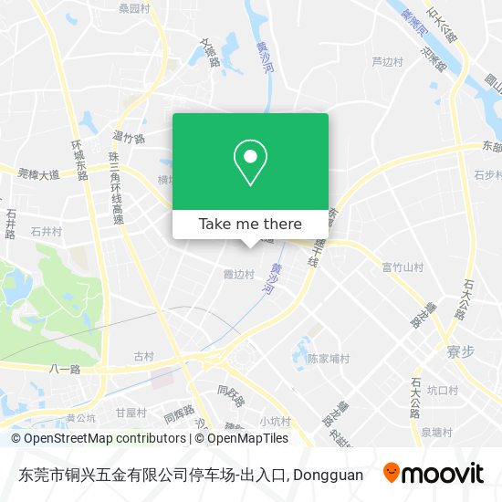 东莞市铜兴五金有限公司停车场-出入口 map