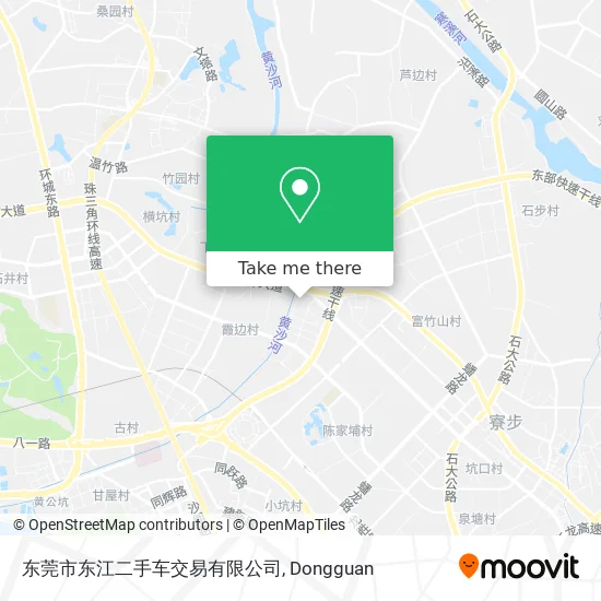 东莞市东江二手车交易有限公司 map