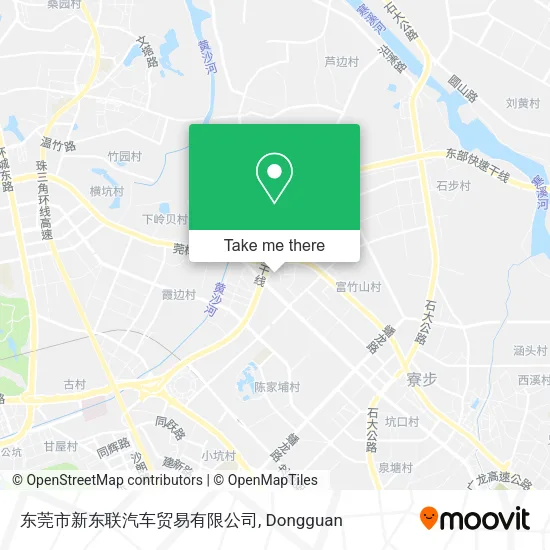 东莞市新东联汽车贸易有限公司 map