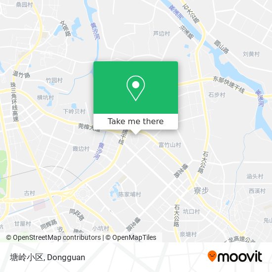 塘岭小区 map