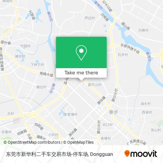 东莞市新华利二手车交易市场-停车场 map