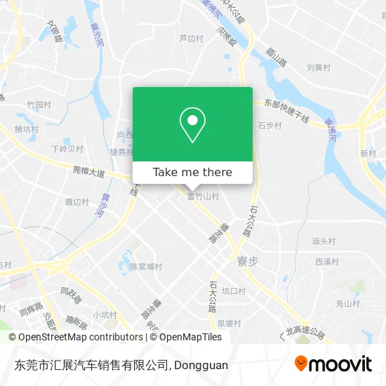 东莞市汇展汽车销售有限公司 map