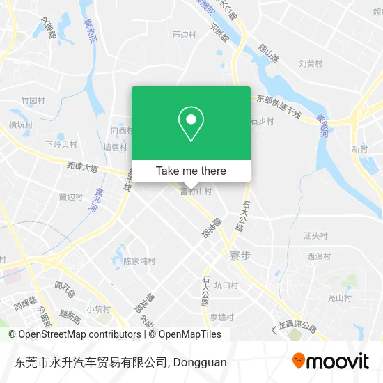 东莞市永升汽车贸易有限公司 map