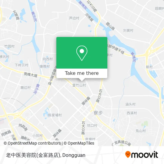老中医美容院(金富路店) map
