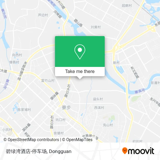 碧绿湾酒店-停车场 map