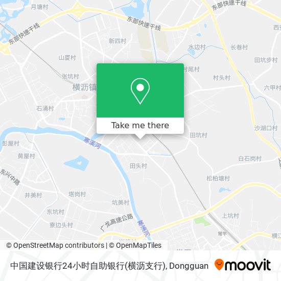 中国建设银行24小时自助银行(横沥支行) map