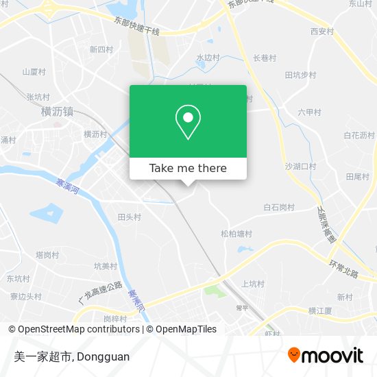 美一家超市 map