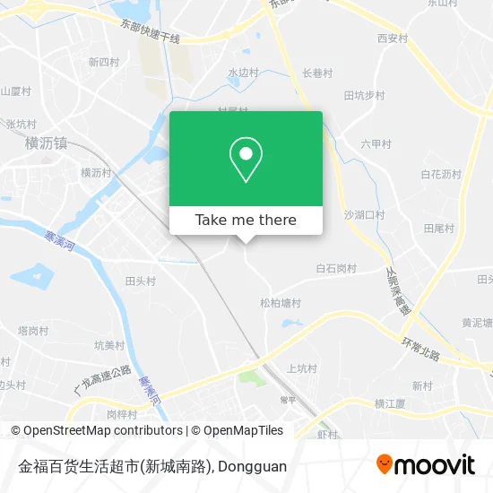 金福百货生活超市(新城南路) map