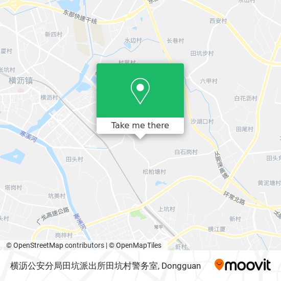 横沥公安分局田坑派出所田坑村警务室 map