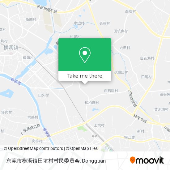 东莞市横沥镇田坑村村民委员会 map