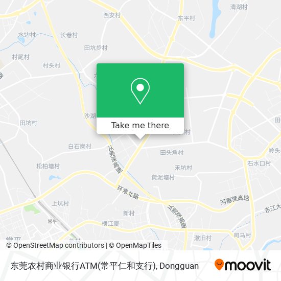 东莞农村商业银行ATM(常平仁和支行) map