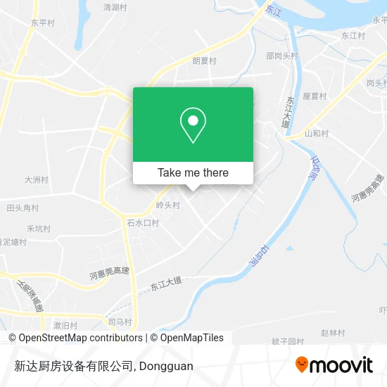 新达厨房设备有限公司 map