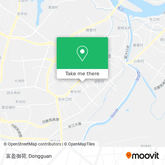 富盈御荷 map