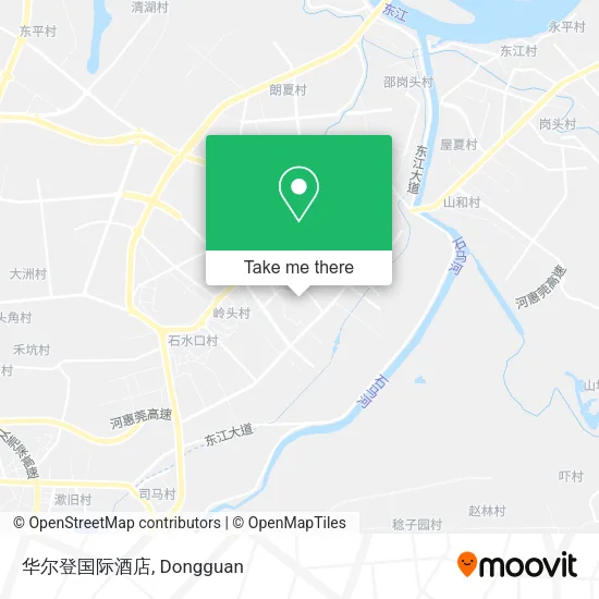 华尔登国际酒店 map