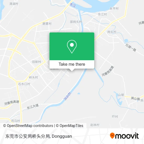 东莞市公安局桥头分局 map