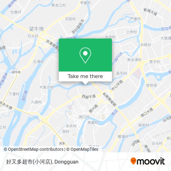 好又多超市(小河店) map