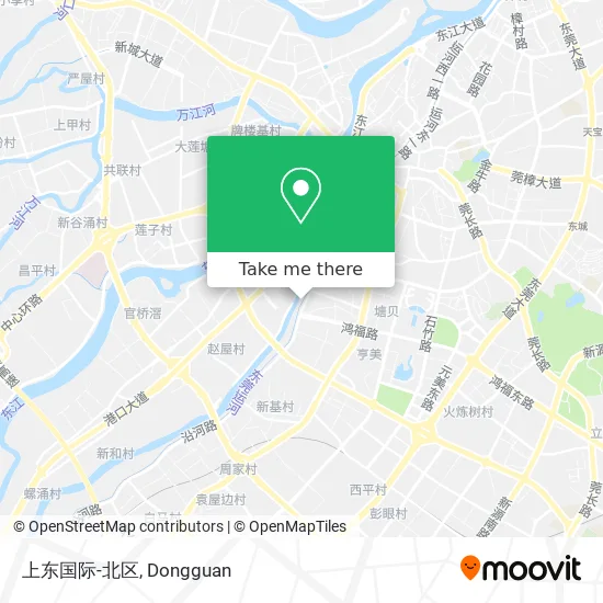 上东国际-北区 map