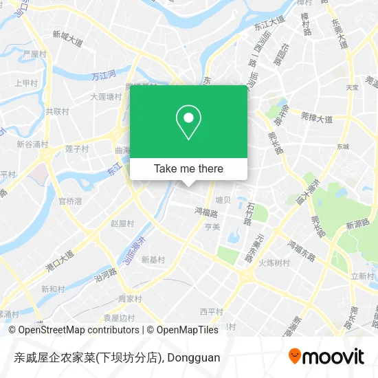亲戚屋企农家菜(下坝坊分店) map