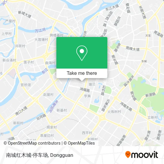 南城红木城-停车场 map