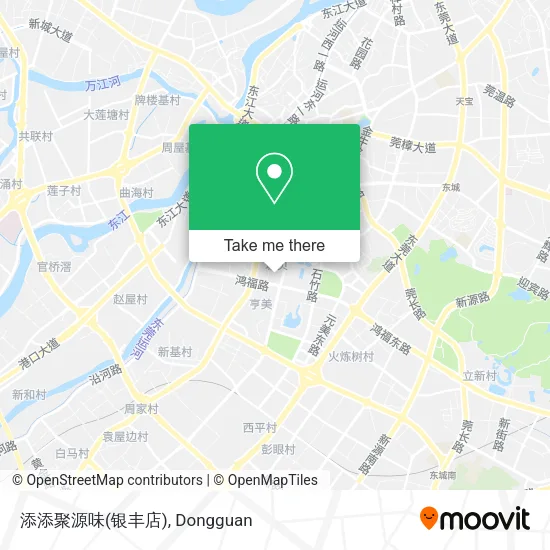 添添聚源味(银丰店) map
