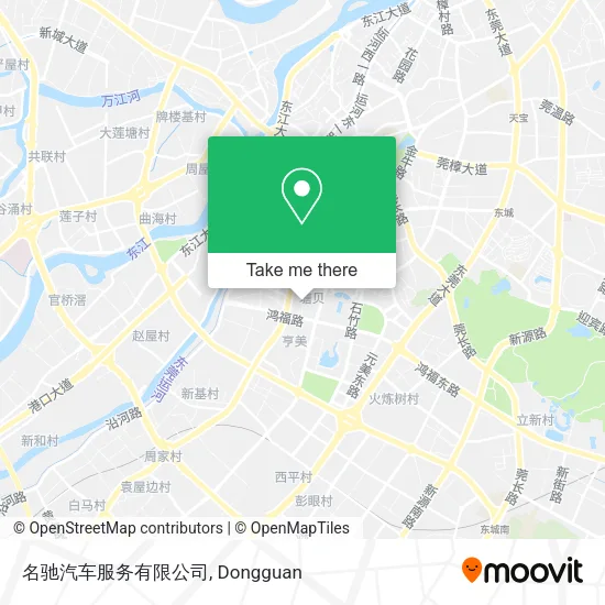 名驰汽车服务有限公司 map