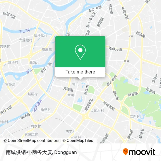 南城供销社-商务大厦 map