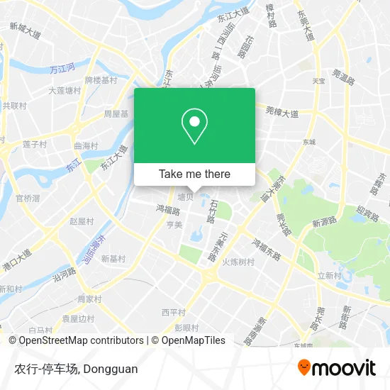 农行-停车场 map