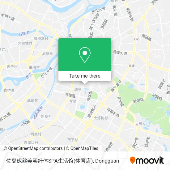 佐登妮丝美容纤体SPA生活馆(体育店) map