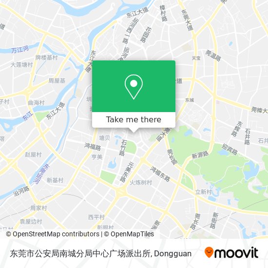 东莞市公安局南城分局中心广场派出所 map