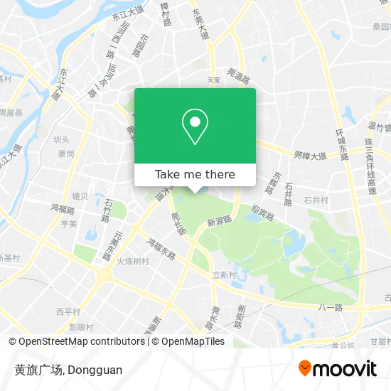 黄旗广场 map