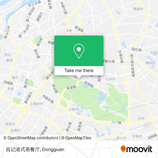 昌记港式茶餐厅 map