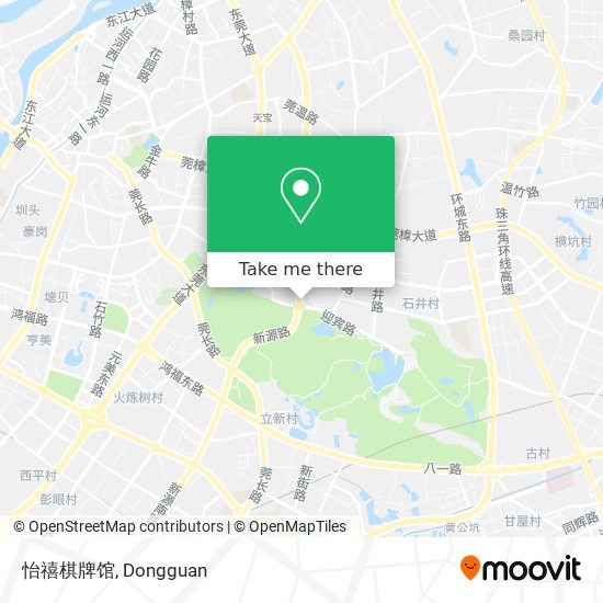 怡禧棋牌馆 map