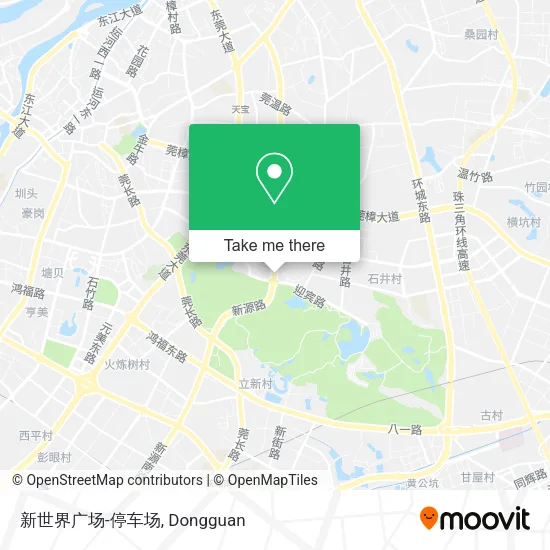 新世界广场-停车场 map