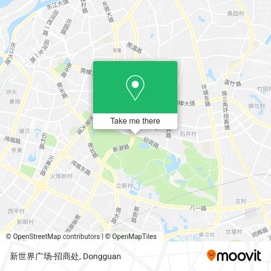 新世界广场-招商处 map