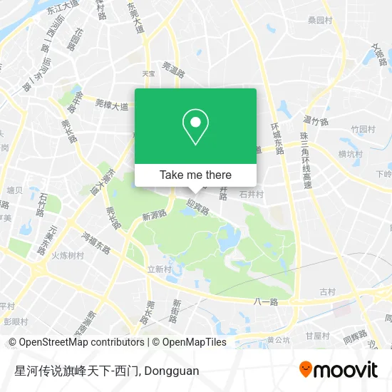 星河传说旗峰天下-西门 map