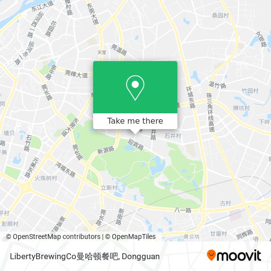 LibertyBrewingCo曼哈顿餐吧 map