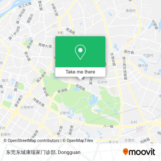 东莞东城康瑞家门诊部 map