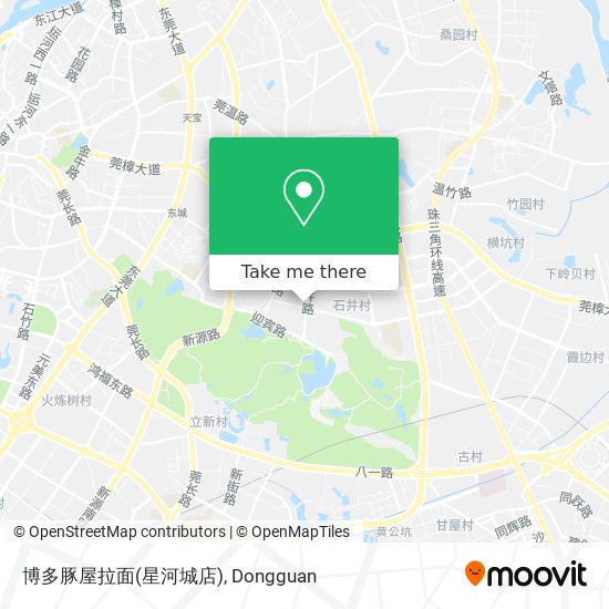 博多豚屋拉面(星河城店) map