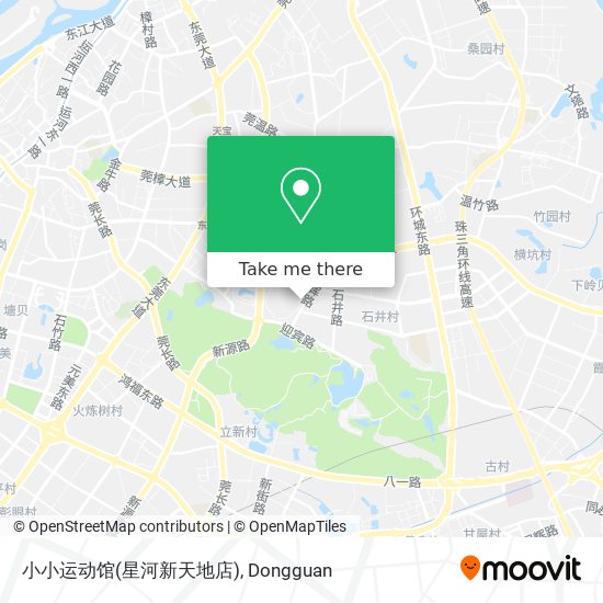 小小运动馆(星河新天地店) map