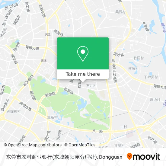 东莞市农村商业银行(东城朝阳苑分理处) map