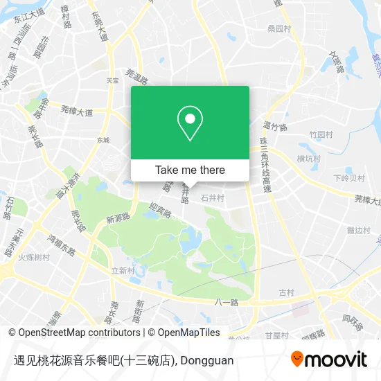 遇见桃花源音乐餐吧(十三碗店) map