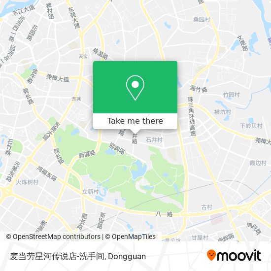 麦当劳星河传说店-洗手间 map
