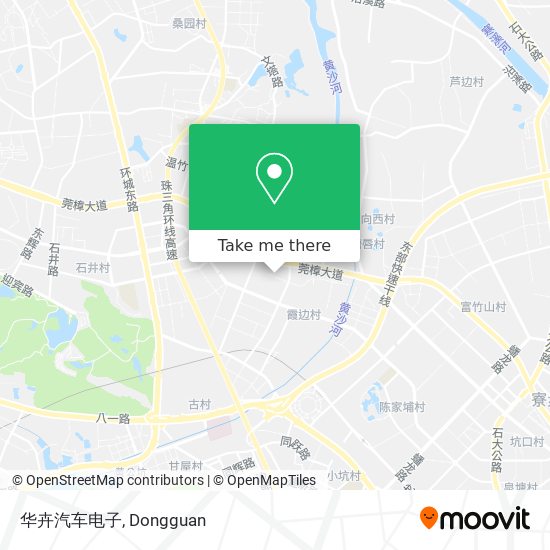 华卉汽车电子 map