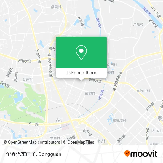 华卉汽车电子 map