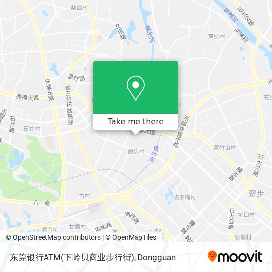东莞银行ATM(下岭贝商业步行街) map